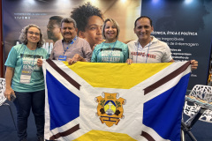 Estande do Cofen na Marcha em Defesa dos Municípios